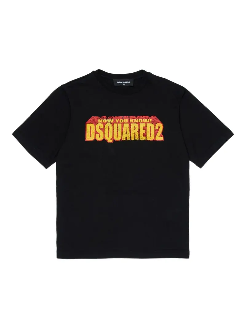 T-shirt nero per bambino