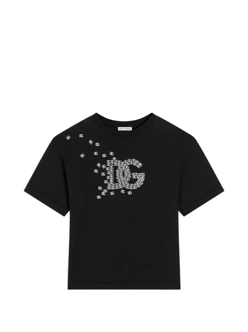 T-shirt nero per bambino