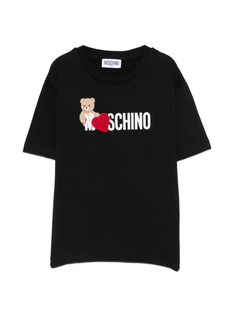 T-shirt nero per bambino