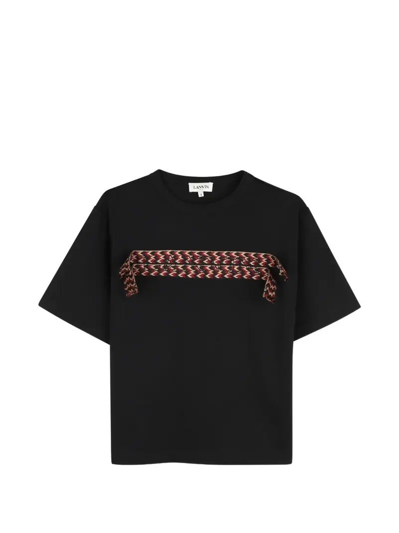 T-shirt nero per bambino