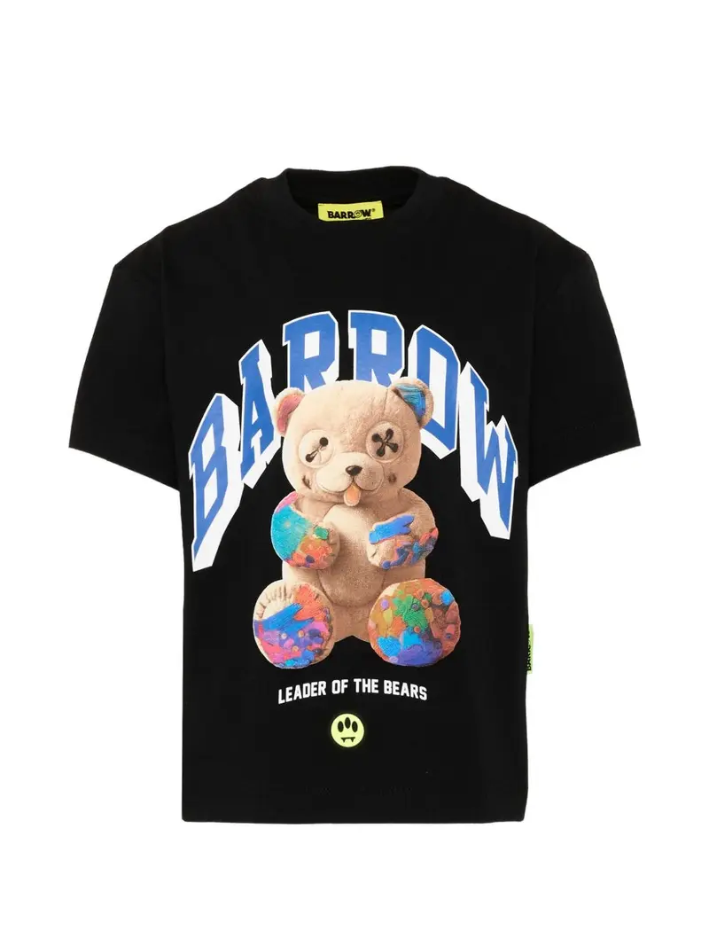 T-shirt nero per bambino