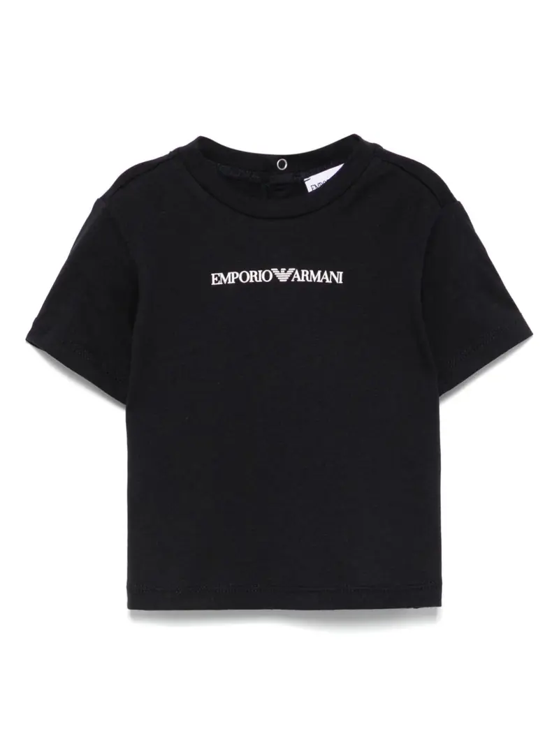 T-shirt nero per neonato