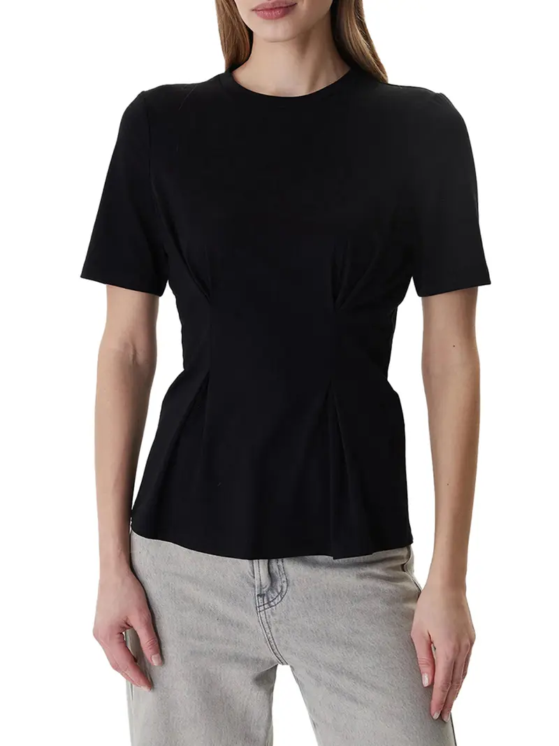 T-Shirt Only Onlelena - Nero