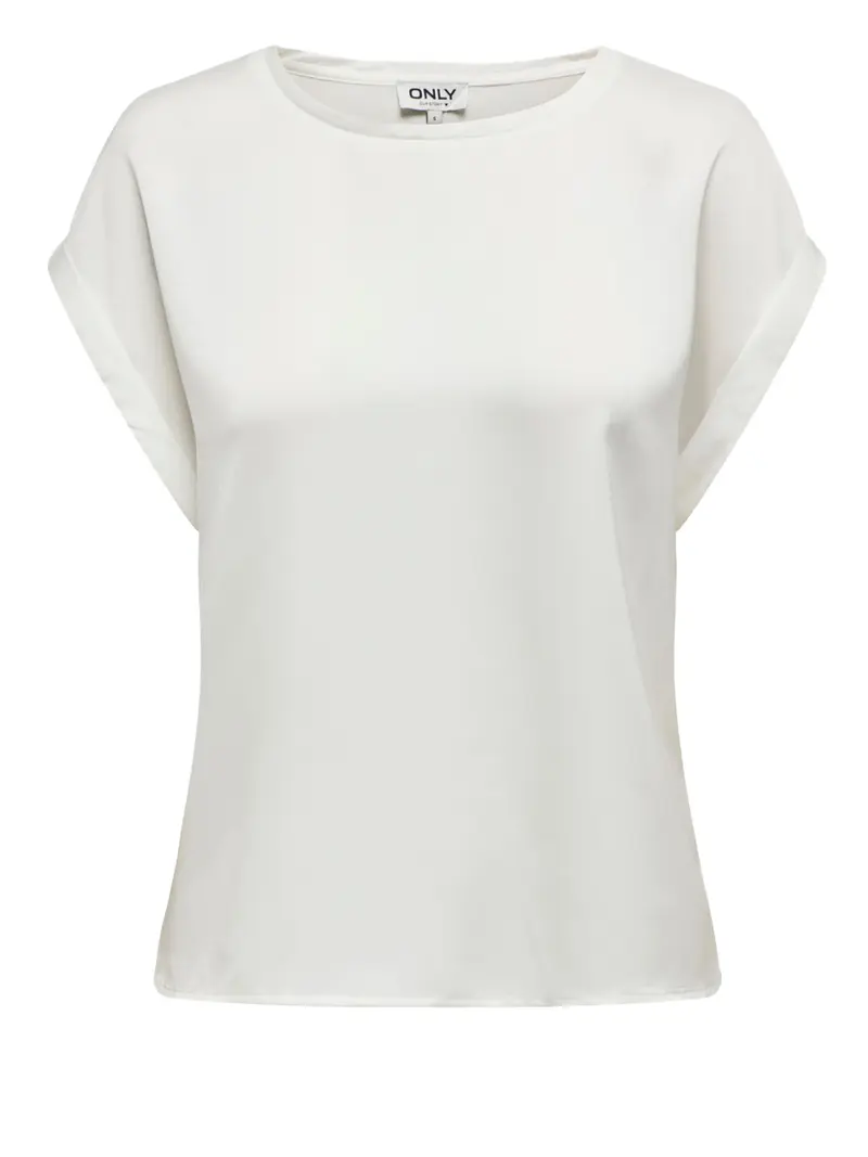T-Shirt Only Onllieke - Bianco
