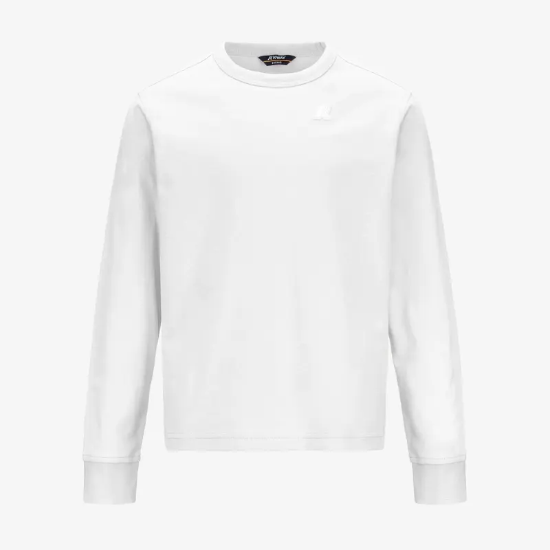 T-Shirt P. Elmer Jersey Peach White Natural