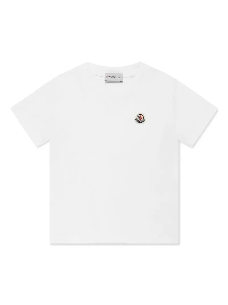 T-shirt per bambino in cotone bianca