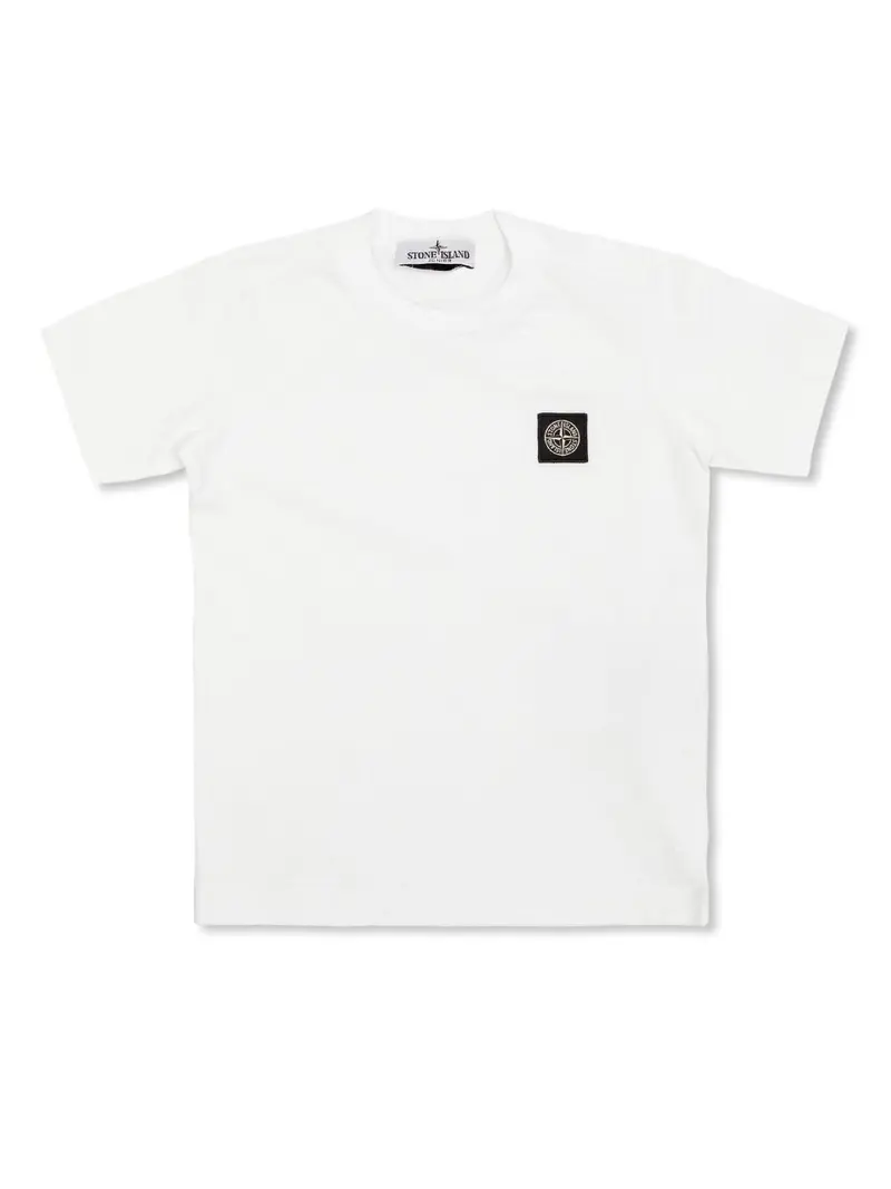 T-shirt per bambino in cotone bianca