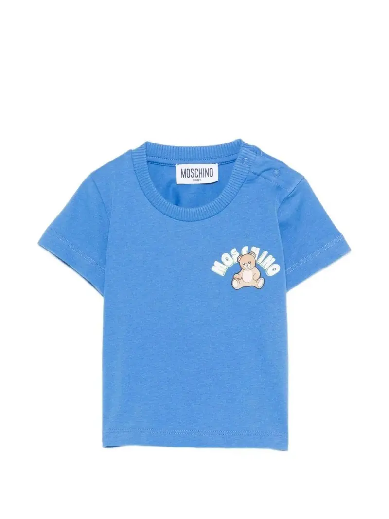 T-shirt per neonati con stampa Teddy Bear sul davanti