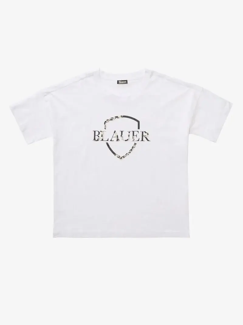 T-shirt perline e strass Millet