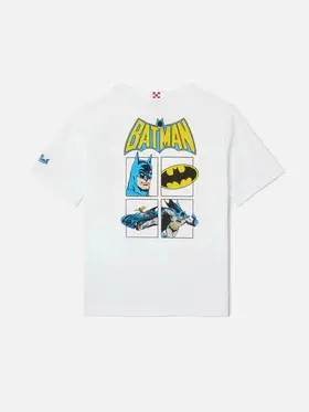T-shirt Portland Jr bianca stampa Batman | Special Edition