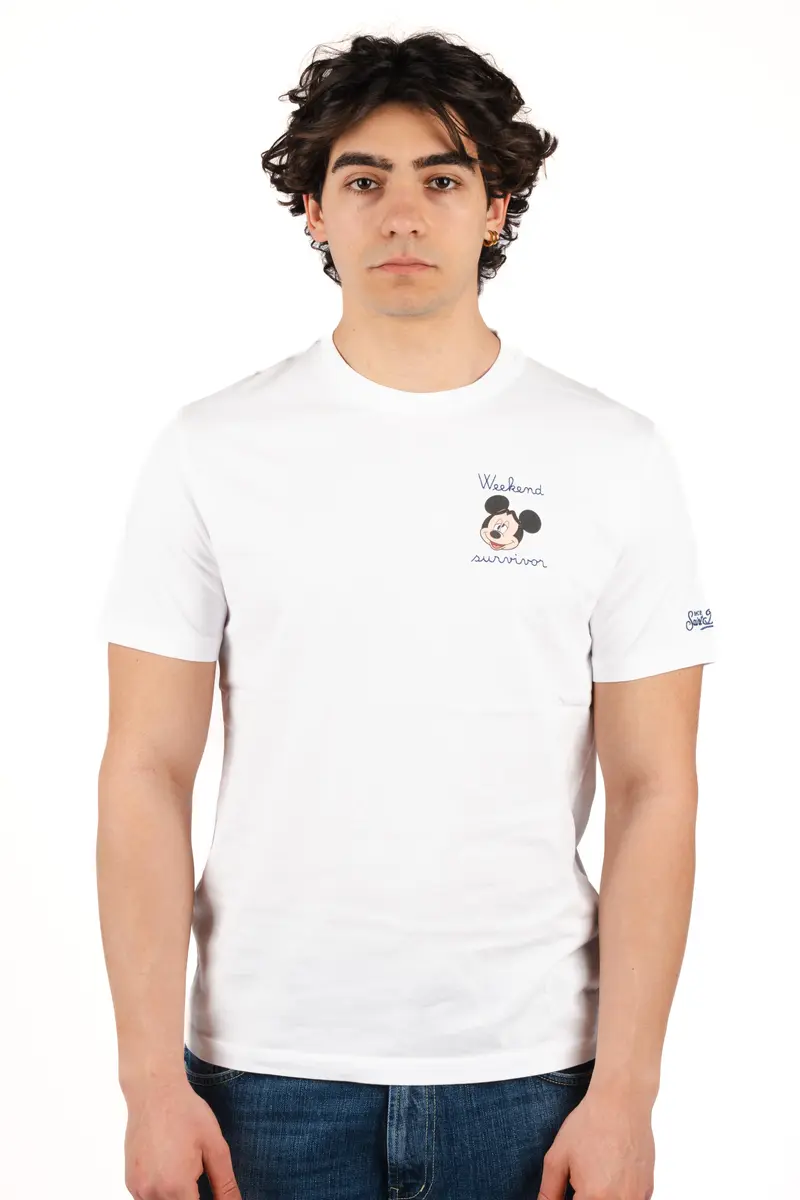 T-shirt Portofino ricamo Weekend survivor