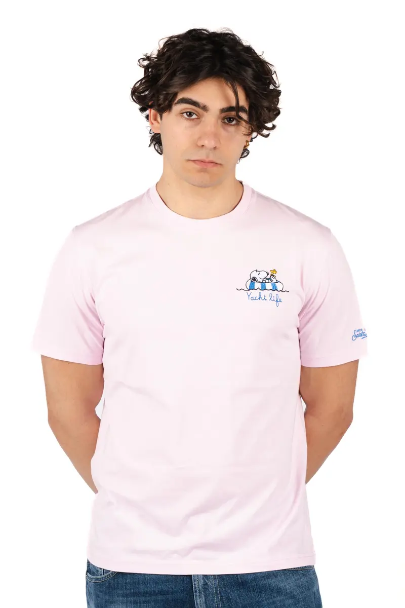 T-shirt Portofino ricamo Yacht life