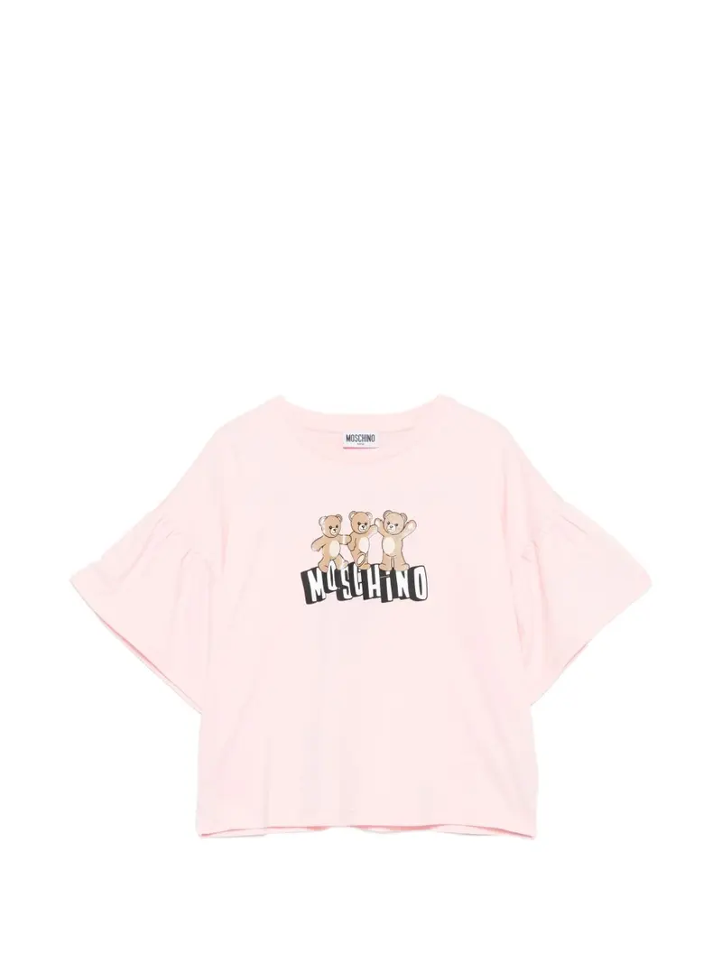 T-shirt rosa chiaro per bambina