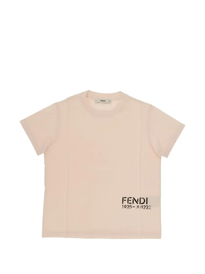 T-shirt rosa peonia per bambina