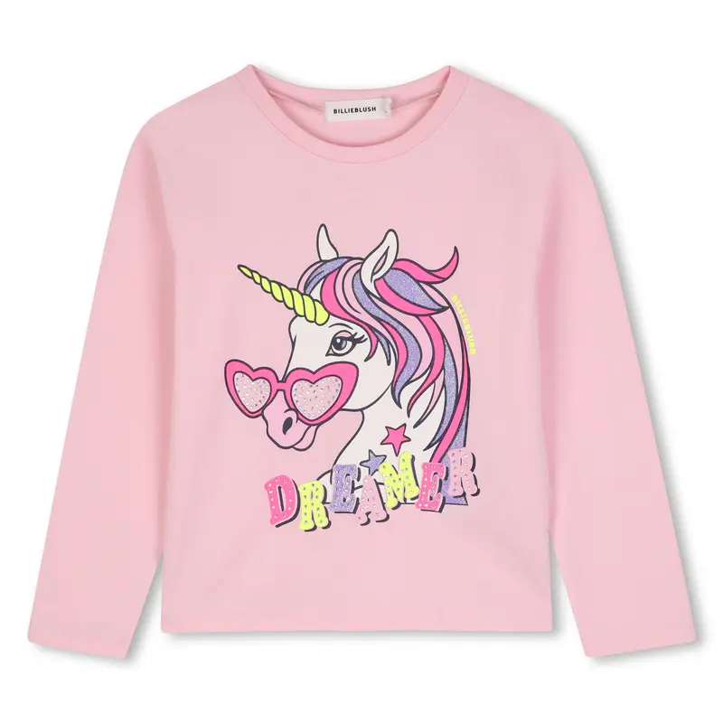 T-shirt rosa per bambina