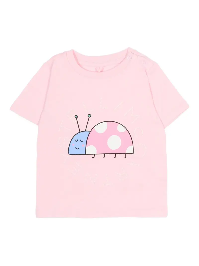 T-shirt rosa per neonata