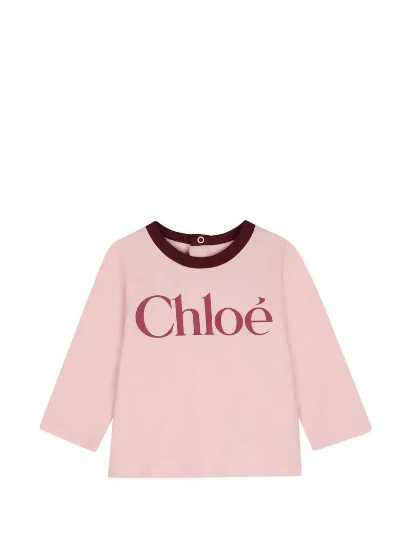 T-shirt rosa per neonata