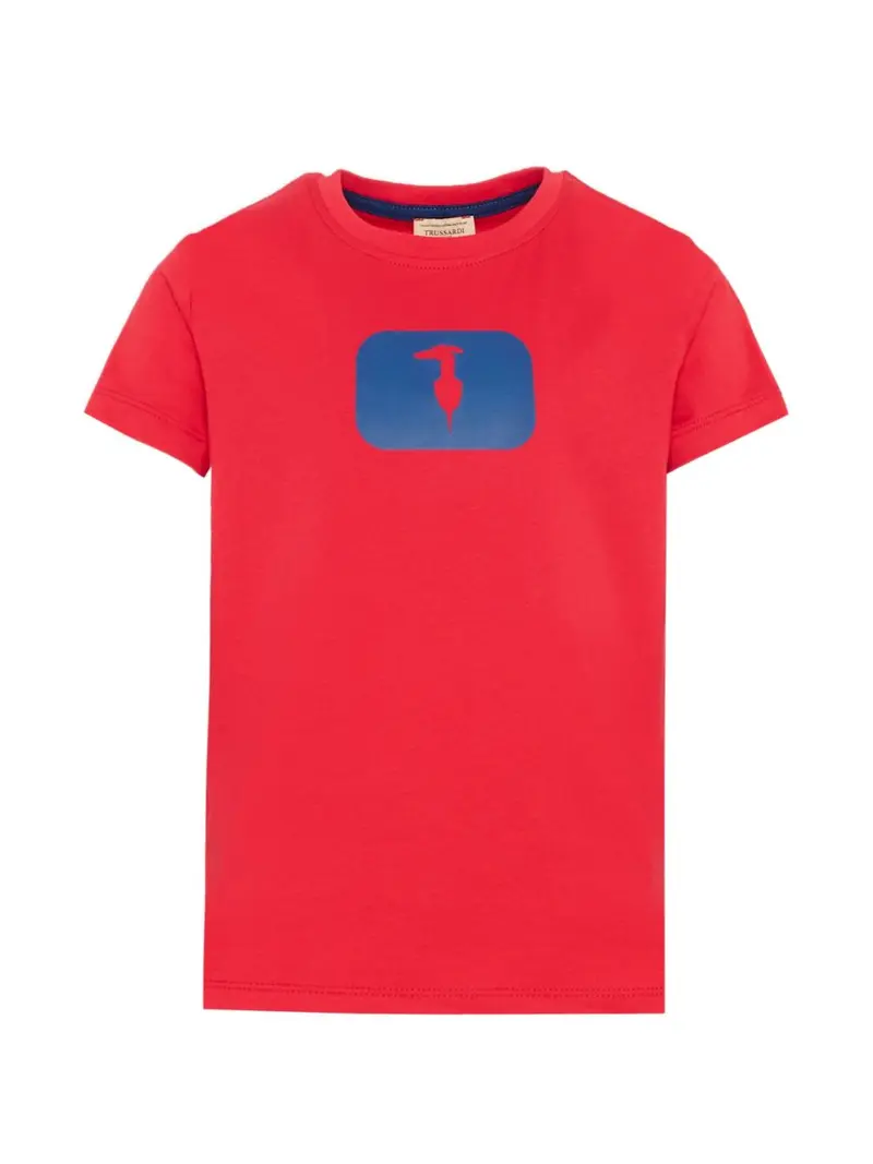 T-shirt rossa per bambino