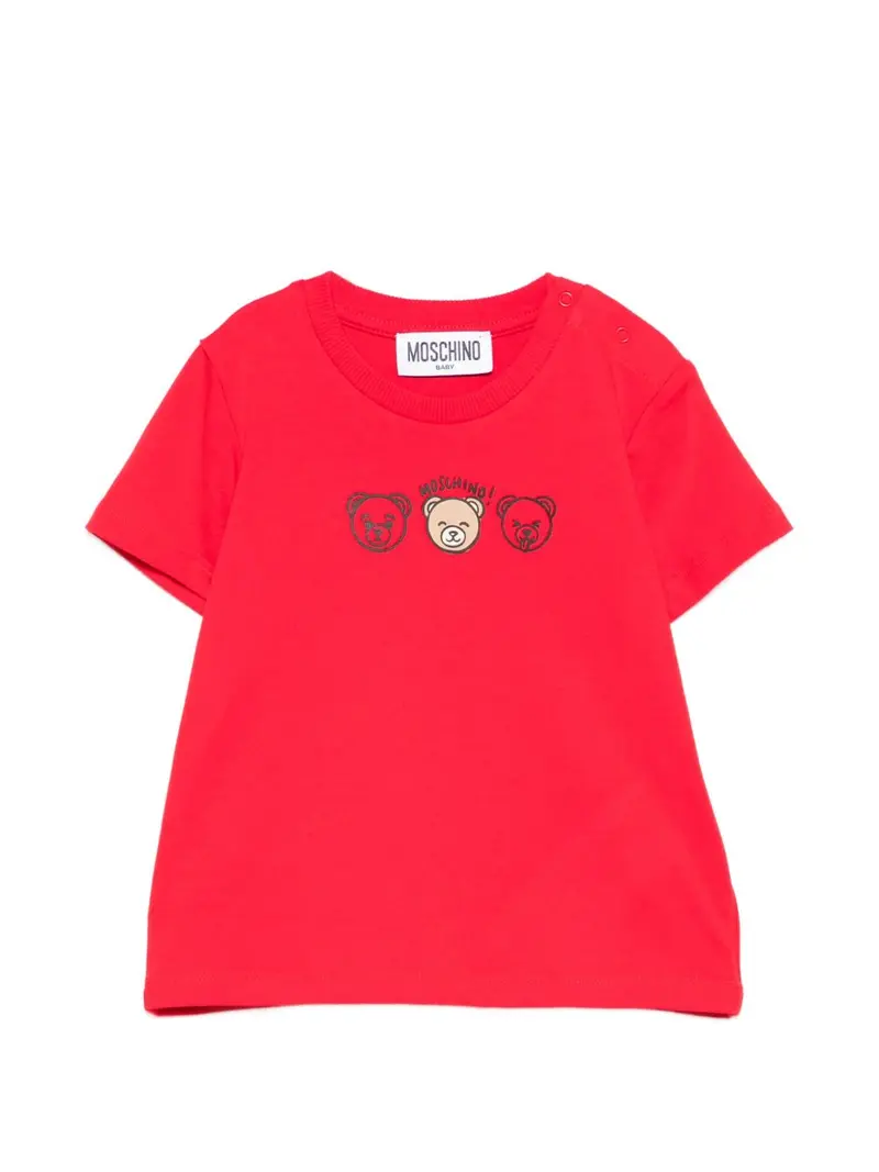 T-shirt rossa per neonato