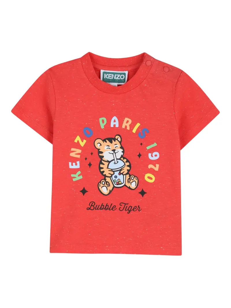 T-shirt rossa per neonato