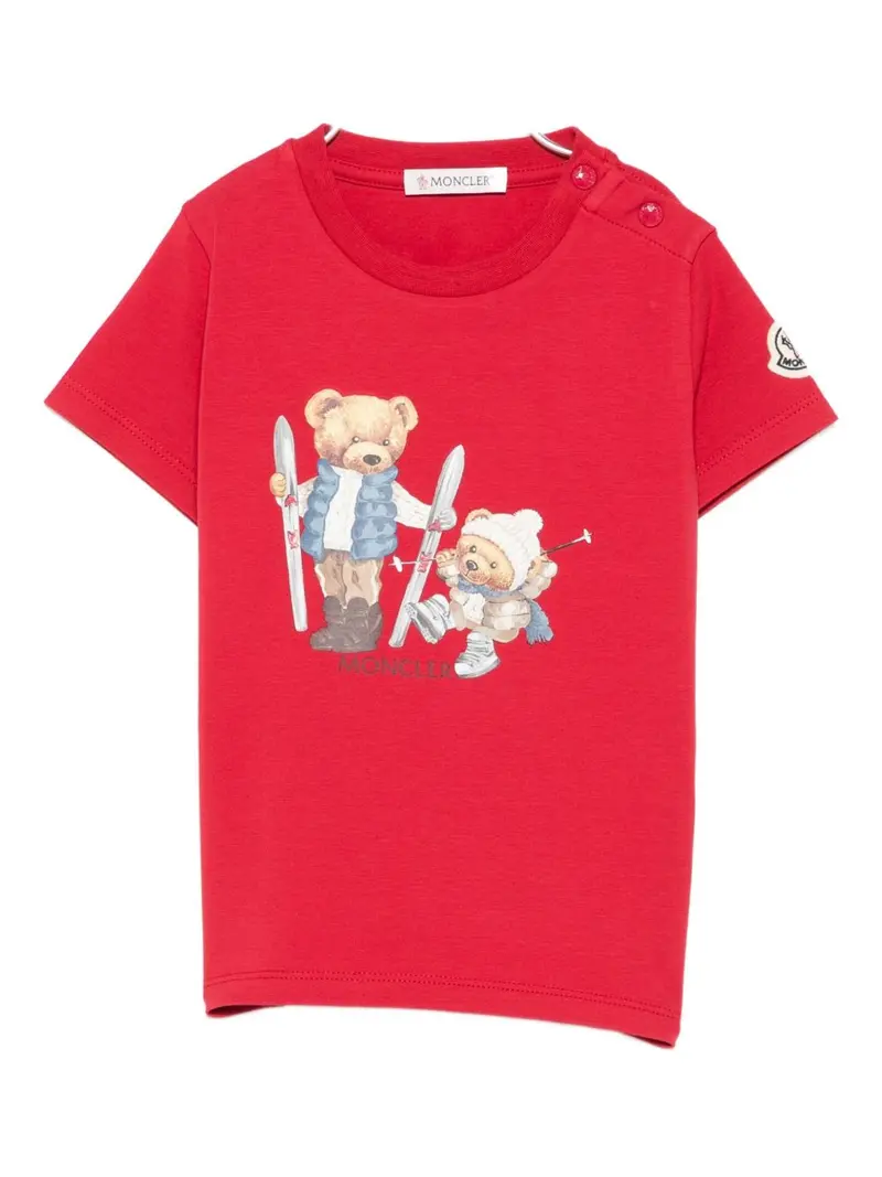 T-shirt rossa per neonato