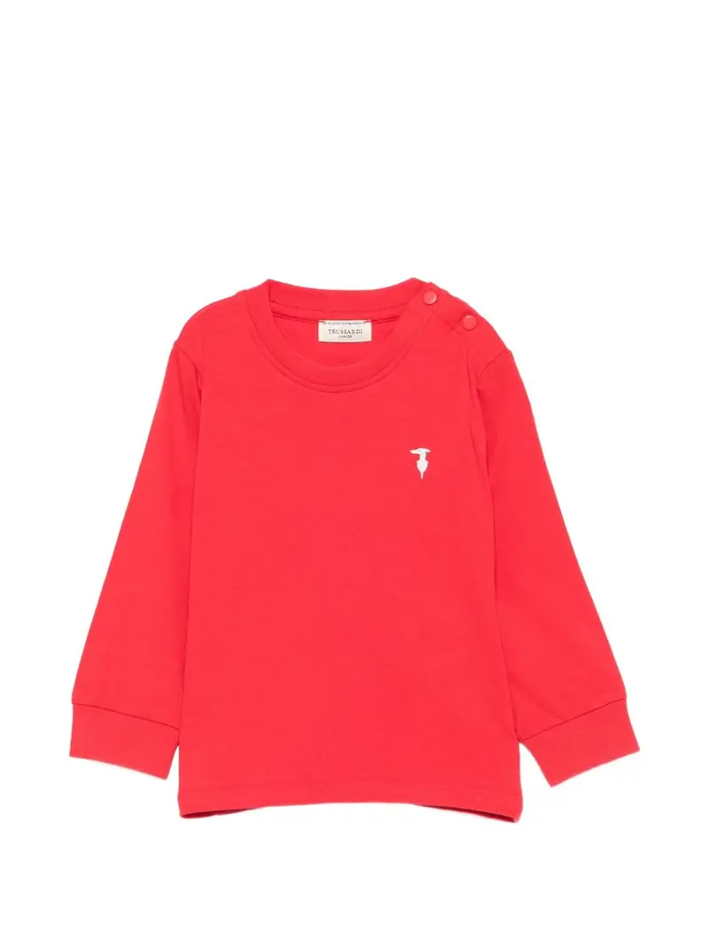 T-shirt rosso per neonato
