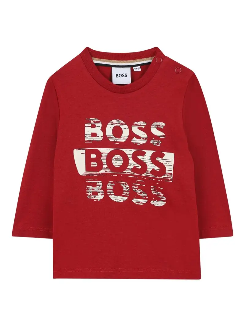 T-shirt rosso per neonato