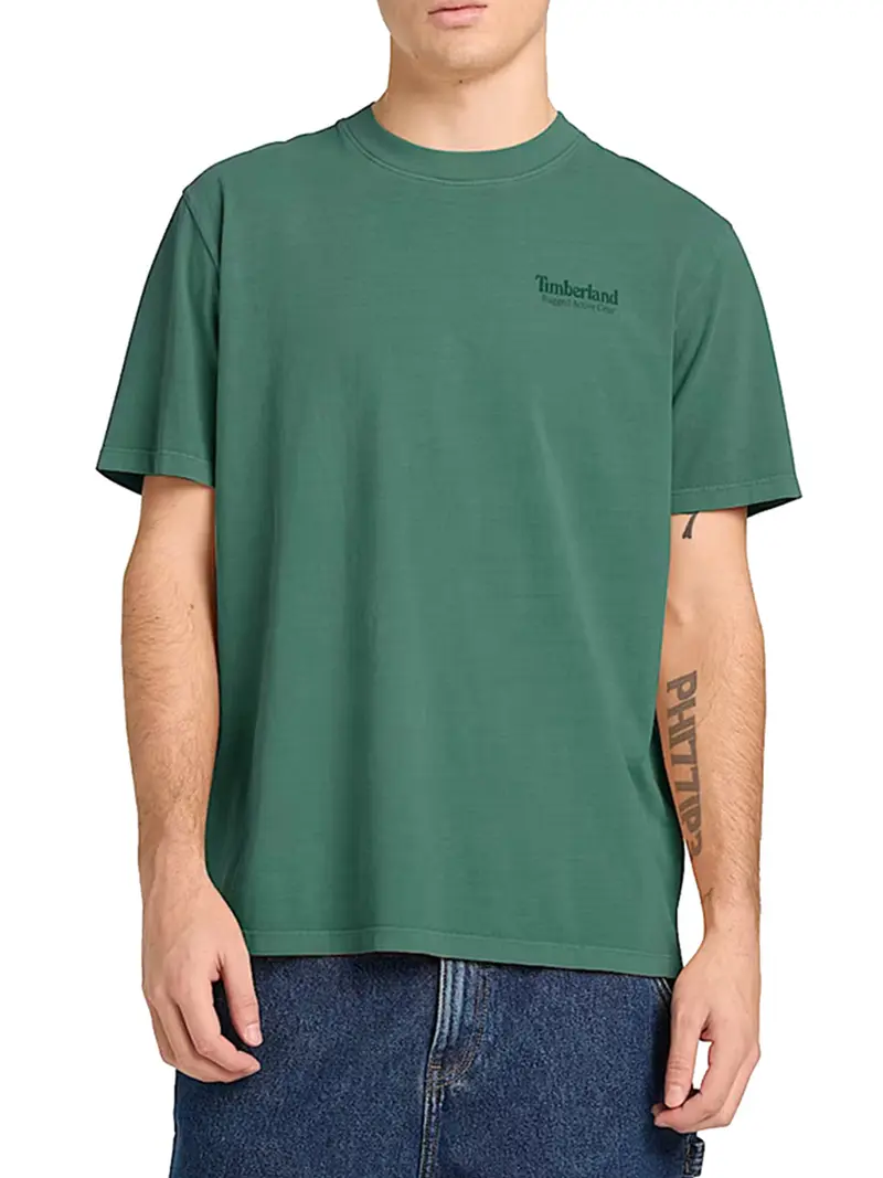 T-Shirt Timberland Rugged Active - Verde