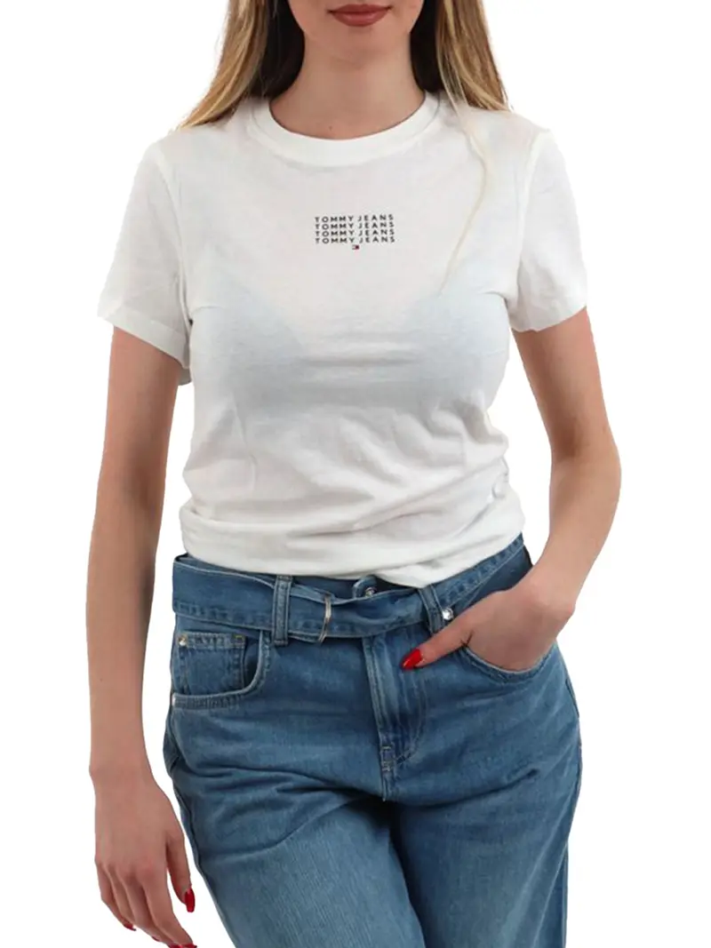 T-Shirt Tommy Hilfiger - Bianco