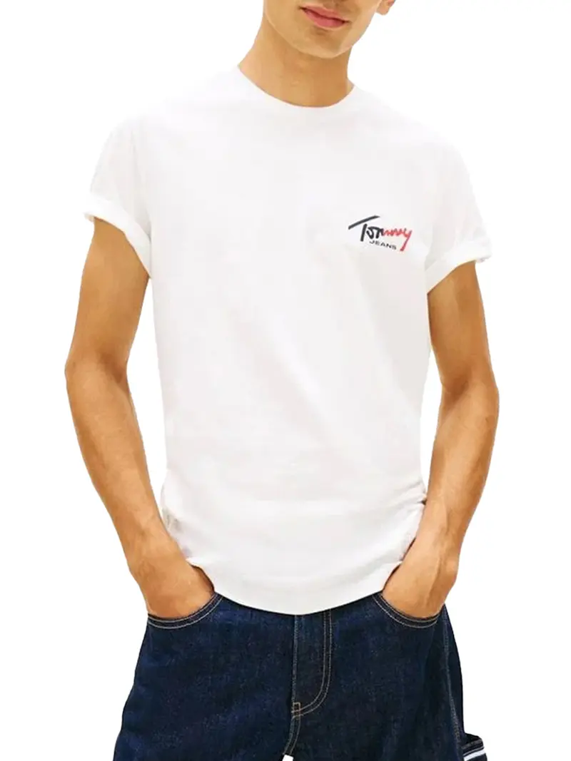T-Shirt Tommy Hilfiger - Bianco