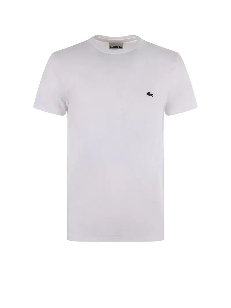 T-shirt Uomo Bianca in cotone con logo