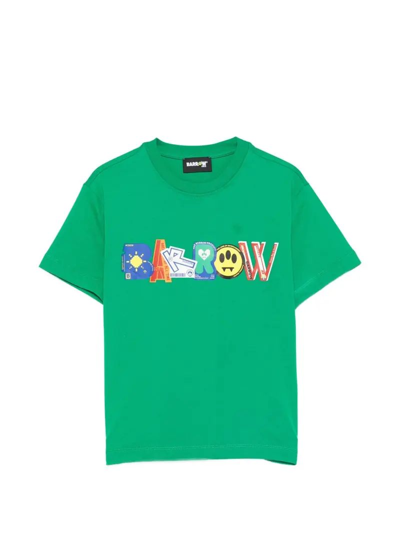 T-shirt verde per bambino