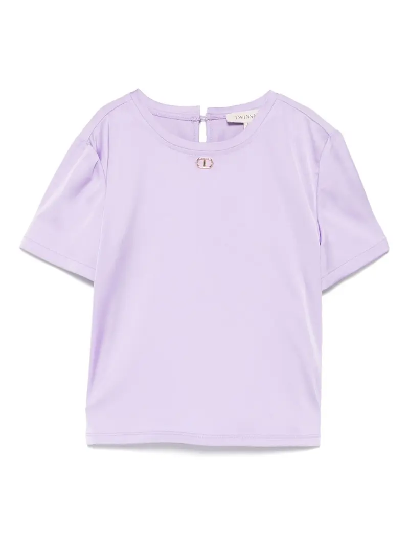 T-shirt viola lilla per bambina