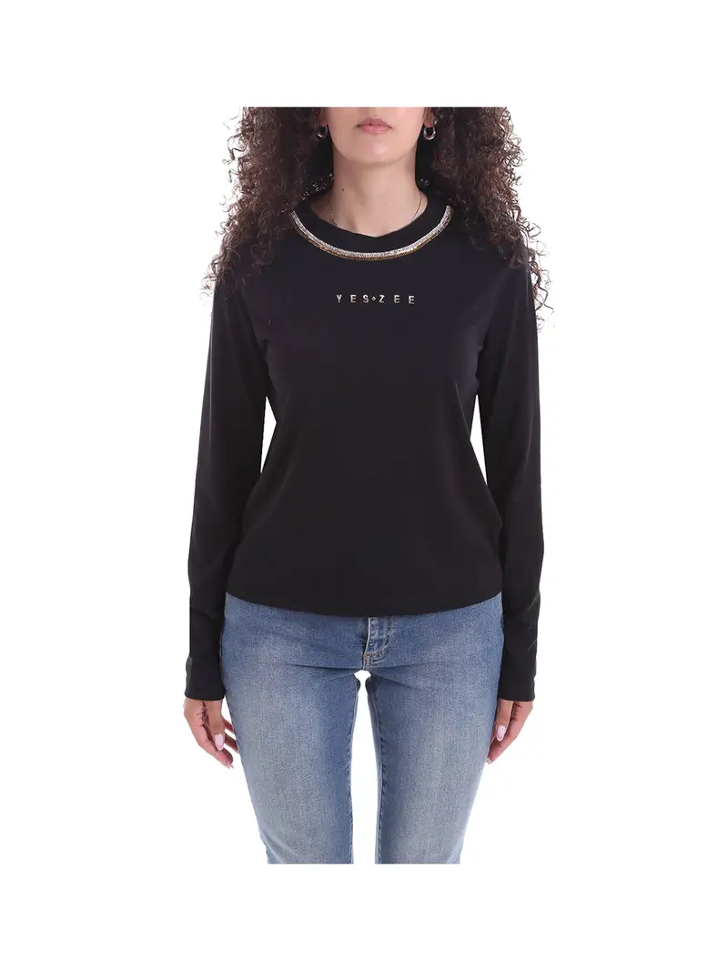 T-Shirt Yes Zee - Nero