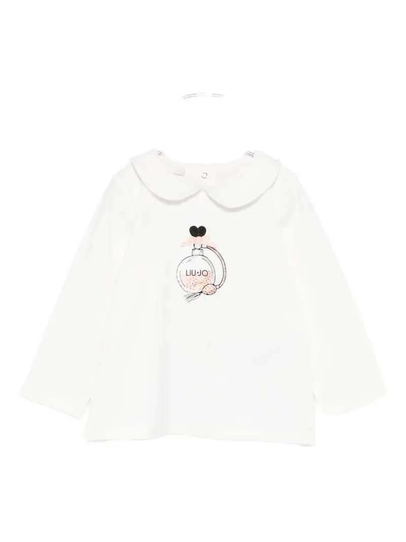 T-shit bianca per neonata