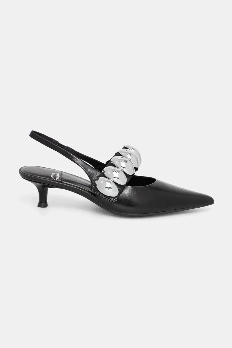 Tacchi in pelle donna Persona-Sd con applicazioni