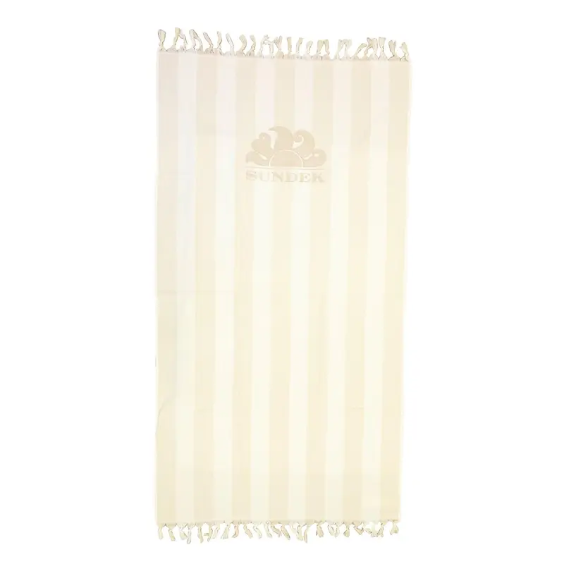 Telo mare fouta jacquard rigato