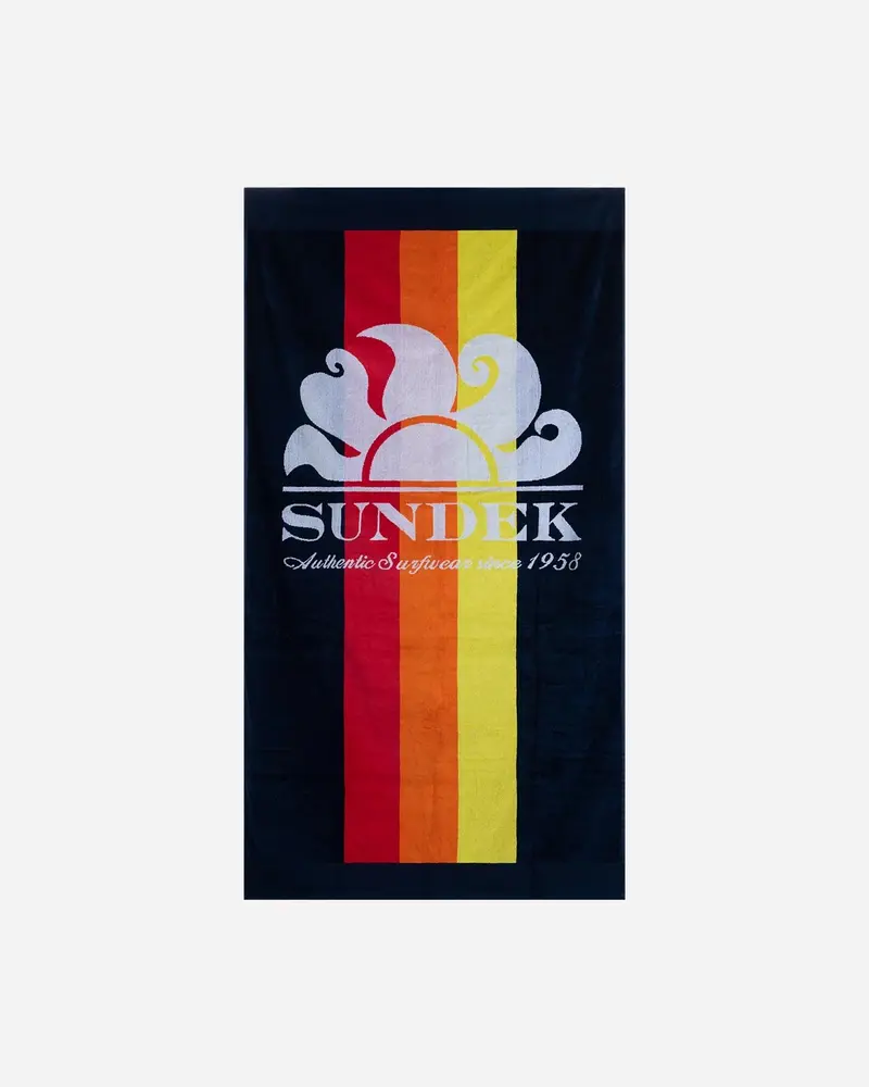 Telo mare Sundek rainbow logo