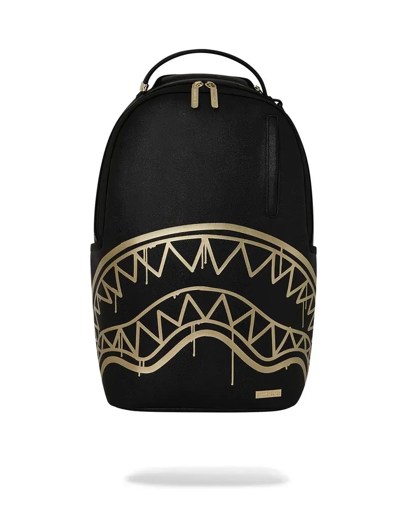 That gold drip backpack