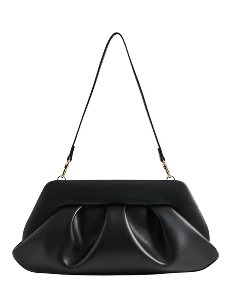 THEMOIRè Borsa Donna BIOS BAGUETTE VEGAN FABRIC NS1WTMBB0OOVF JET BLACK