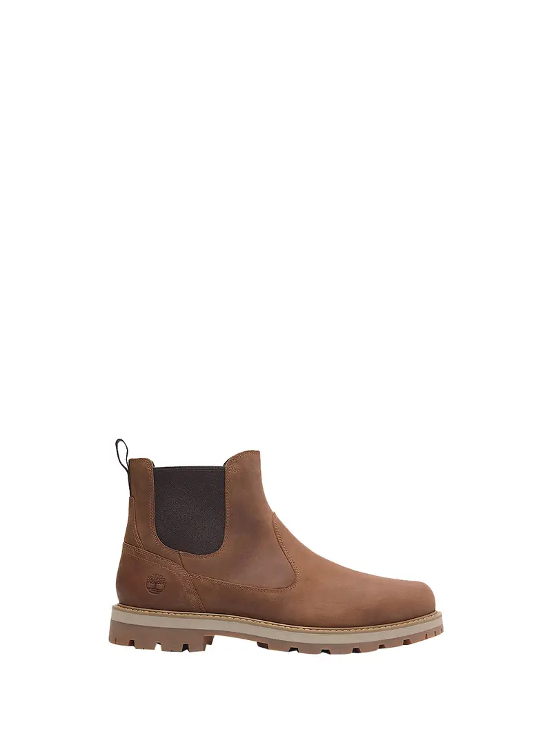 Timberland Brrd Mid Chelsea Boot Biker Uomo Marrone