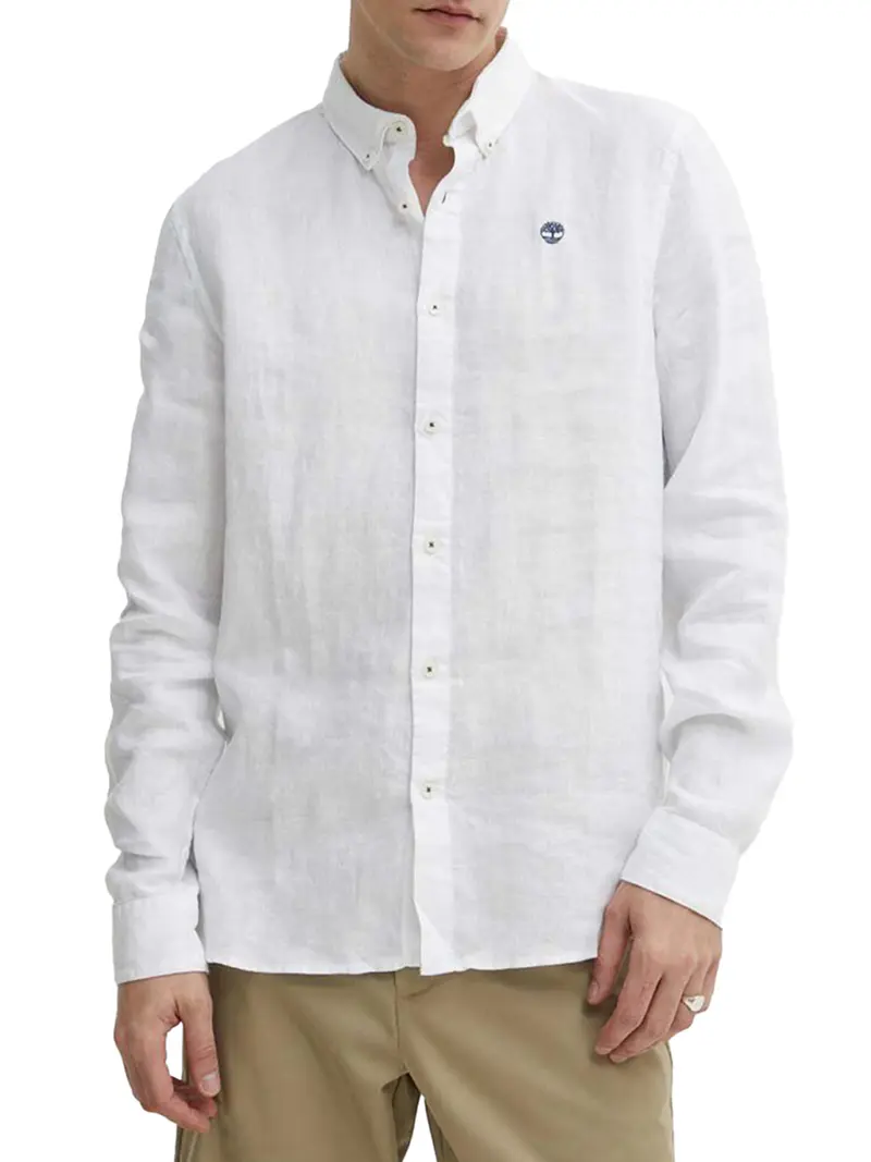 Timberland Camicia Uomo Bianco