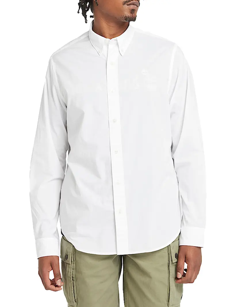 Timberland Camicia Uomo Bianco