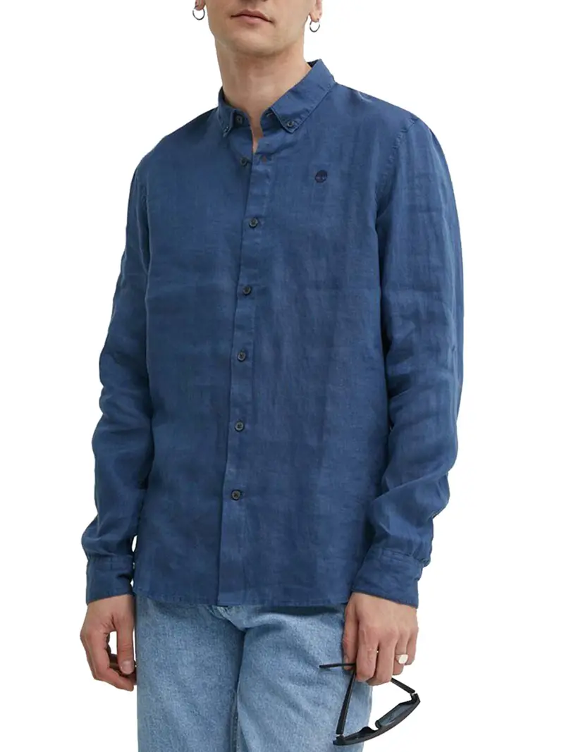 Timberland Camicia Uomo Blu