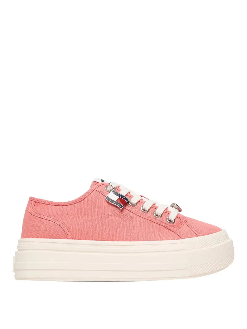 Tommy Hilfiger Sneakers Tjw Flatform Charms - Rosa