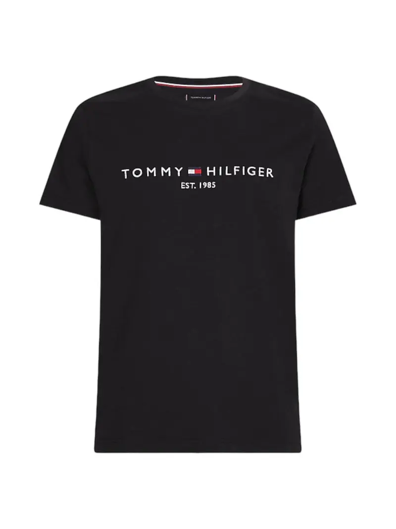 TOMMY HILFIGER T-Shirt e Polo Uomo  MW0MW11465 BAS Nero