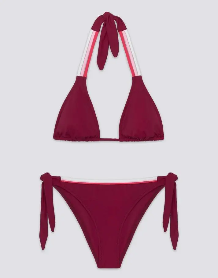 Top americano e slip regolabile