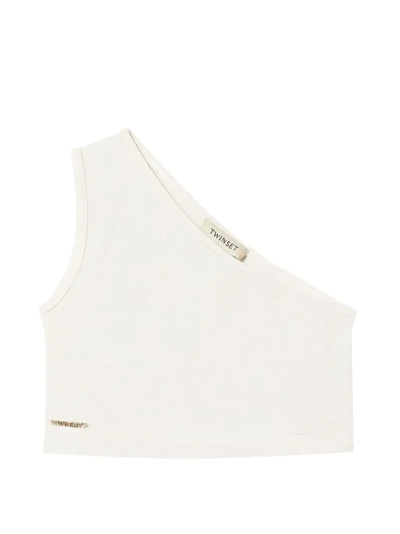 Top bianco per bambina