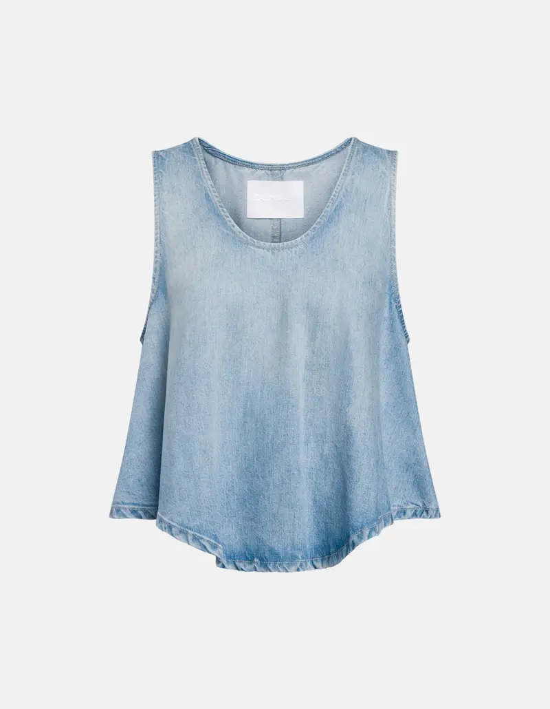 Top con scollo a U