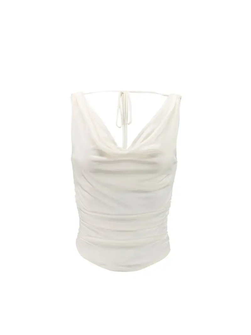 top drappeggio viscosa